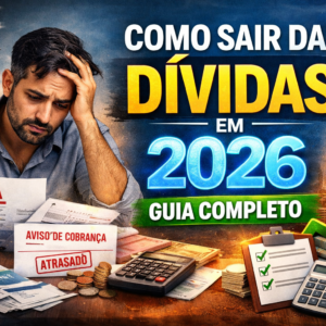 Como Sair das Dívidas em 2026: Guia Completo Para Limpar o Nome, Economizar e Reconstruir Sua Vida Financeira